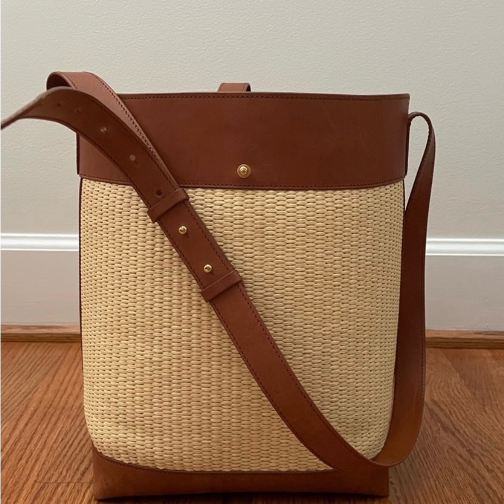 Jenni Kayne Raffia Bucket Bag